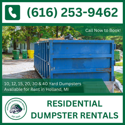 Holland Residential Dumpster Rental